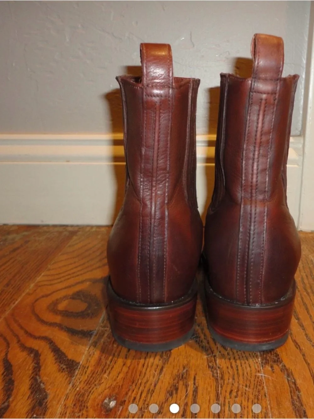 Tecovas Brown Leather Ankle Booties